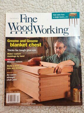 Fine WoodWorking Magazine Dec 2014 Issue No 243 Taunton's Woodworking Collectors